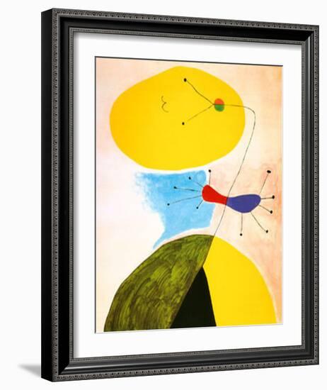 Portrait-Joan Miro-Framed Art Print