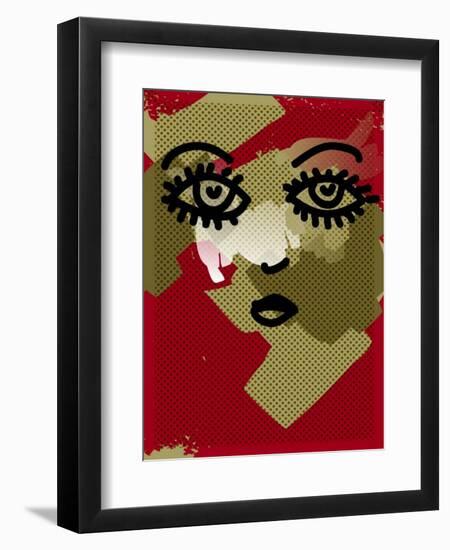 Portrait-Irmak Akcadogan-Framed Art Print