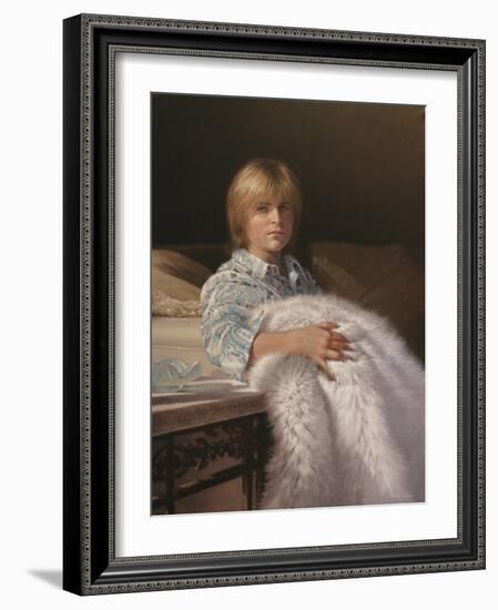 Portrait-Michael Jackson-Framed Giclee Print
