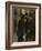 Portraits at the Stock Exchange-Edgar Degas-Framed Giclee Print