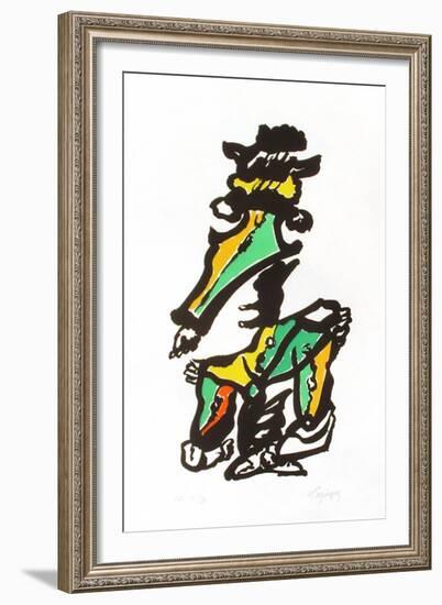 Portraits I : Jockey-club-Charles Lapicque-Framed Limited Edition