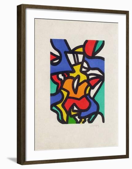 Portraits II : Jean sans Peur-Charles Lapicque-Framed Limited Edition