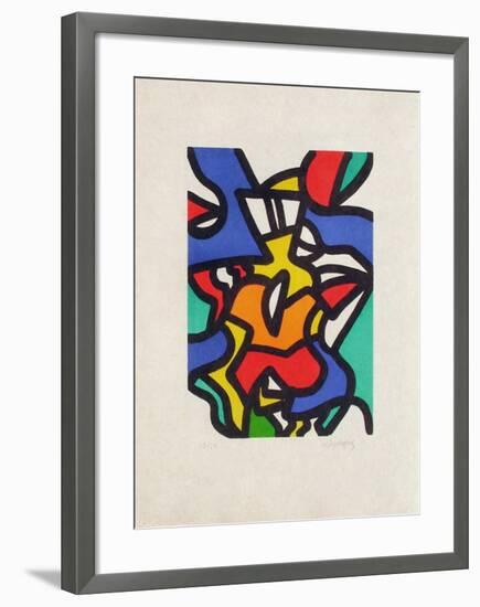 Portraits II : Jean sans Peur-Charles Lapicque-Framed Limited Edition