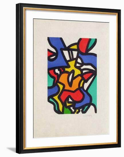 Portraits II : Jean sans Peur-Charles Lapicque-Framed Limited Edition