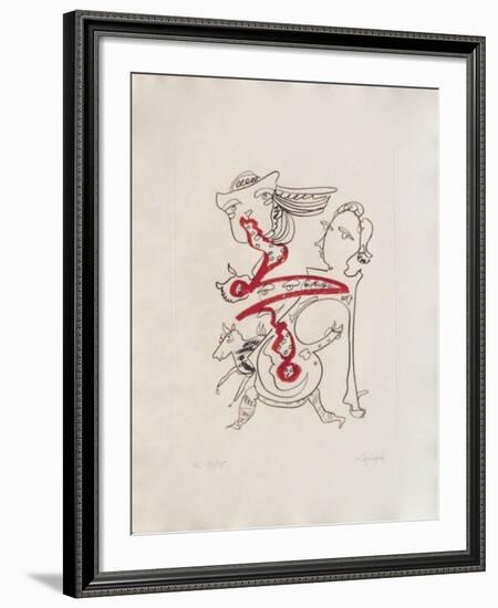 Portraits III : L'appel-Charles Lapicque-Framed Limited Edition