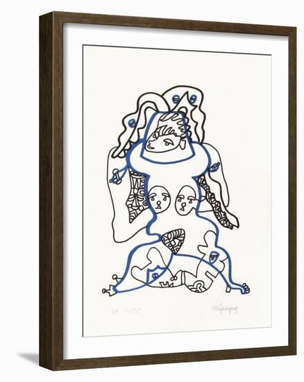 Portraits III : les Disocures-Charles Lapicque-Framed Limited Edition