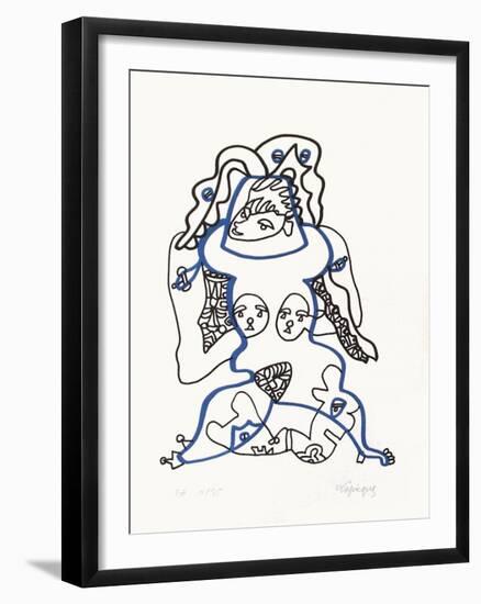 Portraits III : les Disocures-Charles Lapicque-Framed Limited Edition