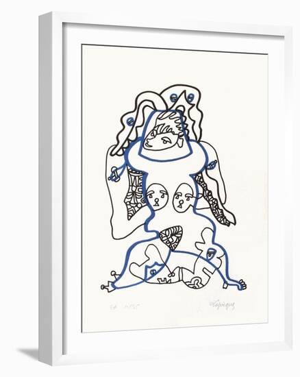 Portraits III : les Disocures-Charles Lapicque-Framed Limited Edition