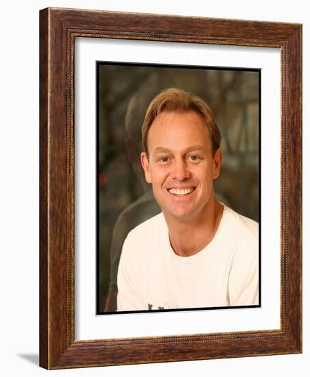 Portraits of Jason Donovan, 20th December 2006-null-Framed Photographic Print