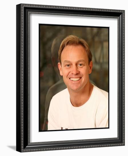 Portraits of Jason Donovan, 20th December 2006-null-Framed Photographic Print