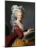 Portraits of Marie Antoinette of Lorraine Habsbourg (1755-1793), 1785 (Painting)-Elisabeth Louise Vigee-LeBrun-Mounted Giclee Print