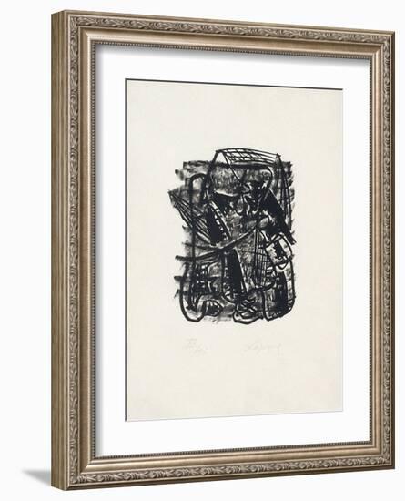 Portraits V : Conversation dans la Beauce-Charles Lapicque-Framed Limited Edition