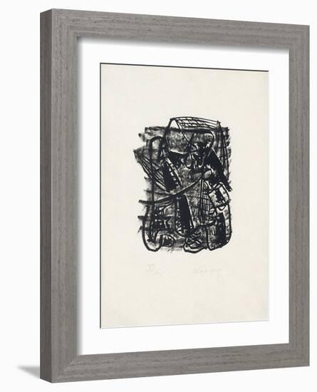 Portraits V : Conversation dans la Beauce-Charles Lapicque-Framed Limited Edition