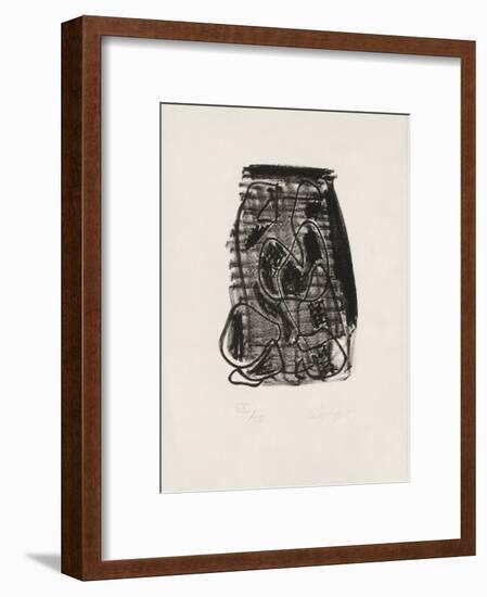 Portraits V : Les patineurs-Charles Lapicque-Framed Limited Edition