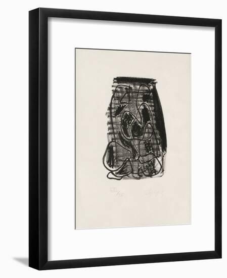 Portraits V : Les patineurs-Charles Lapicque-Framed Limited Edition