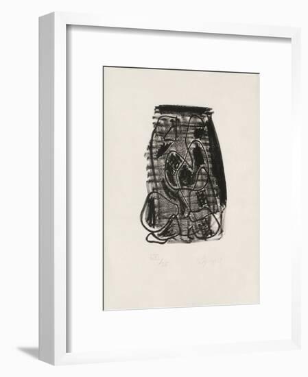 Portraits V : Les patineurs-Charles Lapicque-Framed Limited Edition