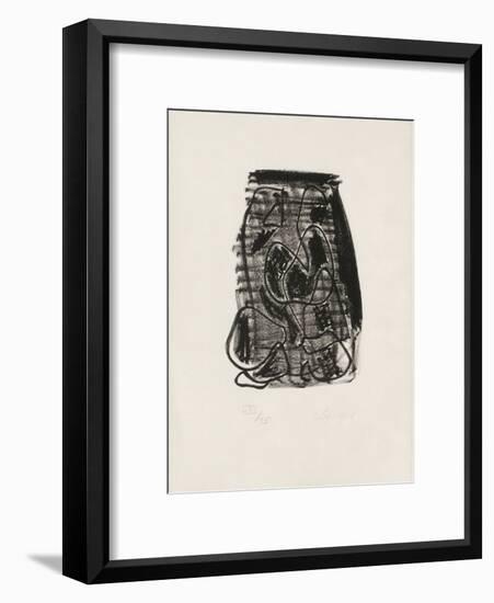 Portraits V : Les patineurs-Charles Lapicque-Framed Limited Edition