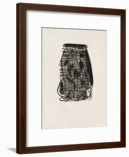 Portraits V : Les patineurs-Charles Lapicque-Framed Limited Edition