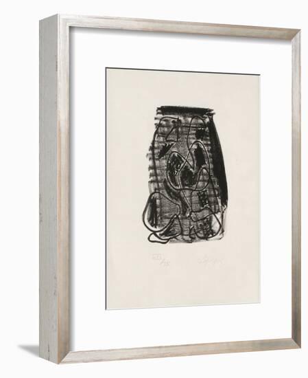 Portraits V : Les patineurs-Charles Lapicque-Framed Limited Edition