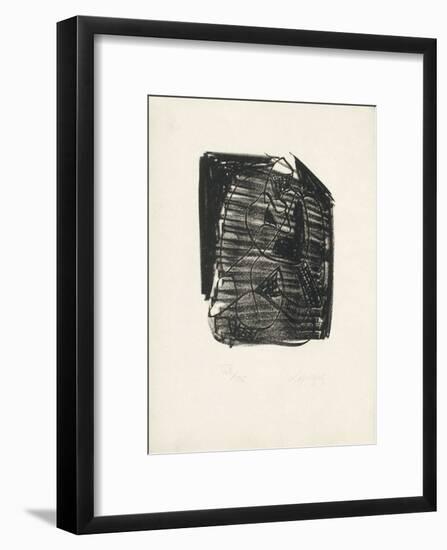 Portraits V : Mélancolie-Charles Lapicque-Framed Limited Edition