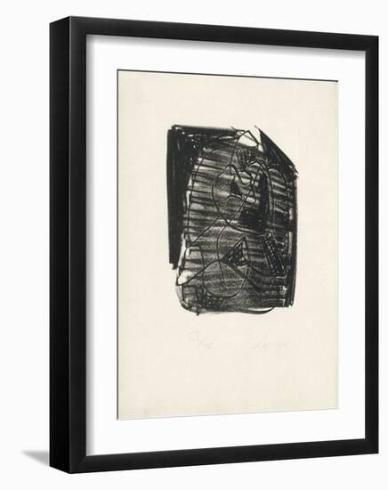 Portraits V : Mélancolie-Charles Lapicque-Framed Limited Edition