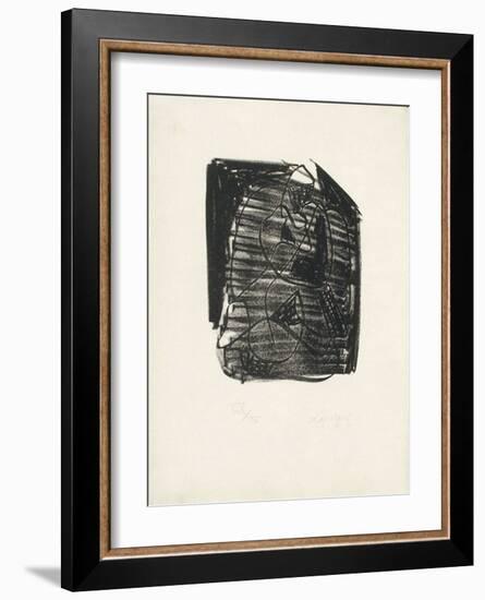 Portraits V : Mélancolie-Charles Lapicque-Framed Limited Edition