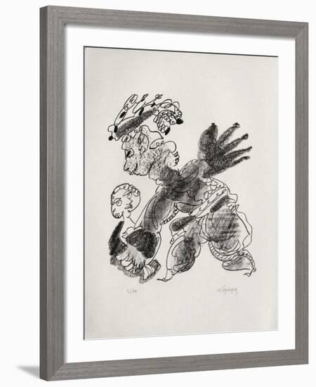 Portraits VIII : Pygmalion-Charles Lapicque-Framed Limited Edition