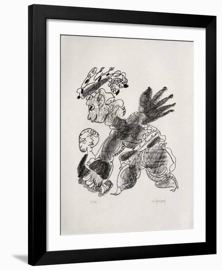 Portraits VIII : Pygmalion-Charles Lapicque-Framed Limited Edition