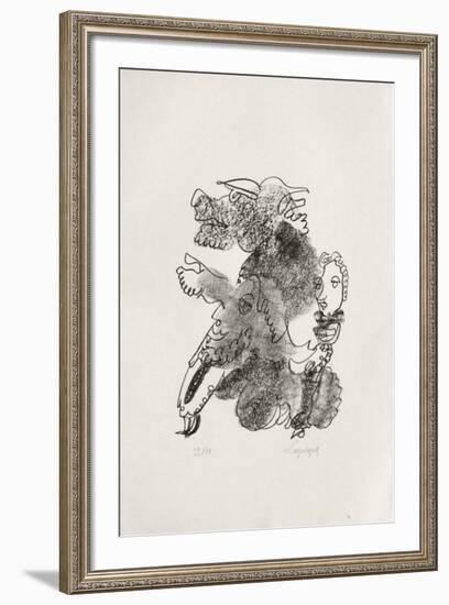 Portraits VIII : Socrate-Charles Lapicque-Framed Limited Edition