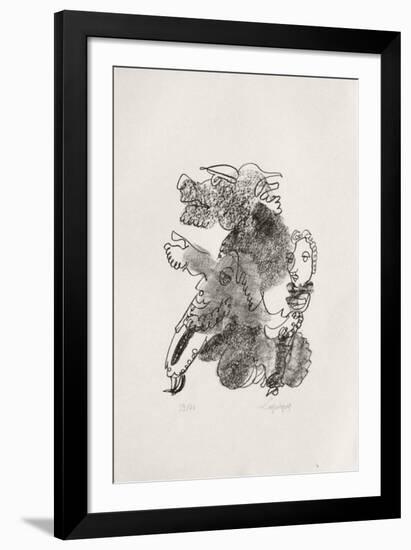 Portraits VIII : Socrate-Charles Lapicque-Framed Limited Edition