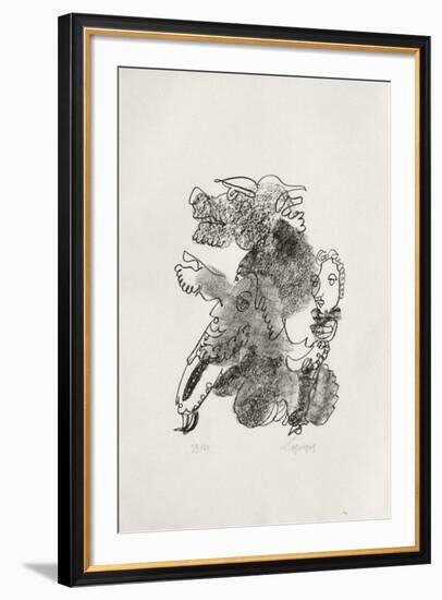 Portraits VIII : Socrate-Charles Lapicque-Framed Limited Edition