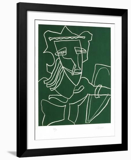 Portraits X : Ajax-Charles Lapicque-Framed Limited Edition