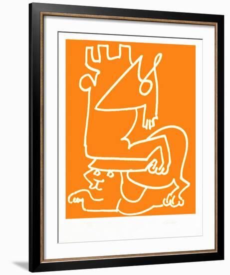 Portraits X : Epeuve d'essai-Charles Lapicque-Framed Limited Edition