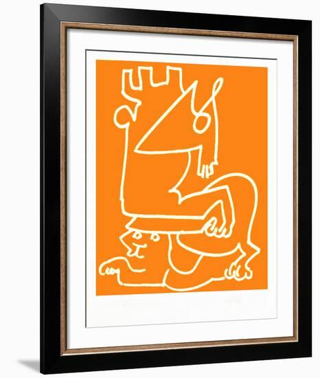 Portraits X : Epeuve d'essai-Charles Lapicque-Framed Limited Edition