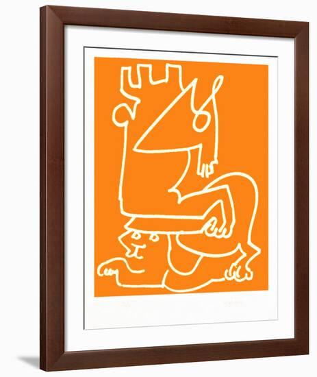 Portraits X : Epeuve d'essai-Charles Lapicque-Framed Limited Edition