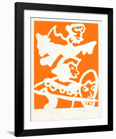 Portraits X : Guerrier grec-Charles Lapicque-Framed Limited Edition