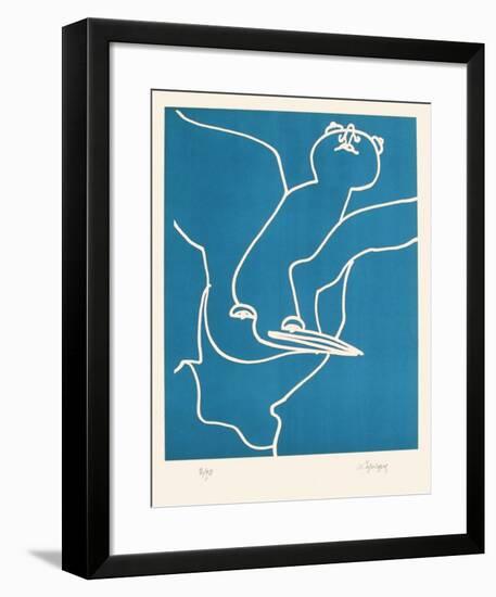 Portraits X : L'Alcyonide-Charles Lapicque-Framed Limited Edition