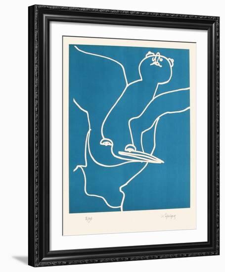 Portraits X : L'Alcyonide-Charles Lapicque-Framed Limited Edition