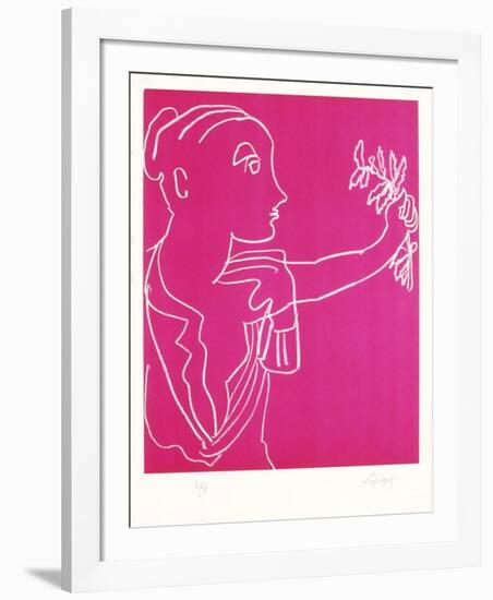 Portraits X : L'offrande-Charles Lapicque-Framed Limited Edition