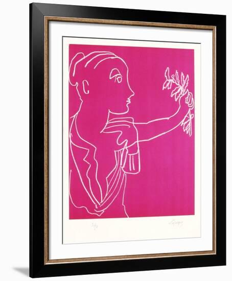 Portraits X : L'offrande-Charles Lapicque-Framed Limited Edition