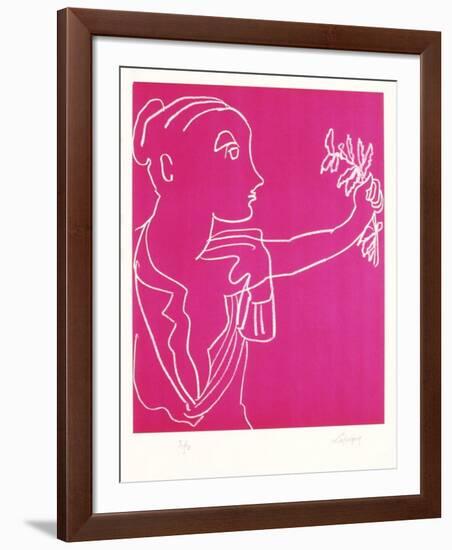 Portraits X : L'offrande-Charles Lapicque-Framed Limited Edition