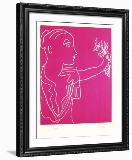 Portraits X : L'offrande-Charles Lapicque-Framed Limited Edition
