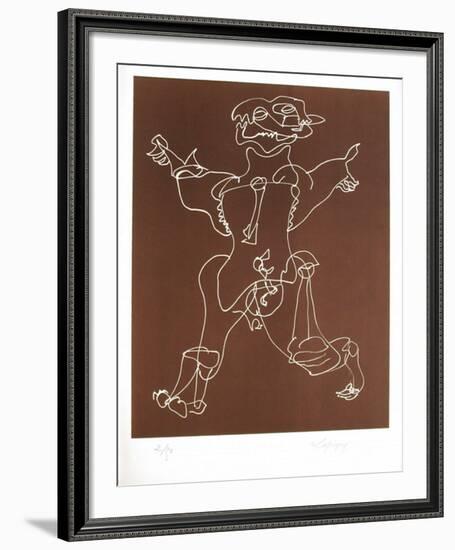 Portraits X : Solitude-Charles Lapicque-Framed Limited Edition
