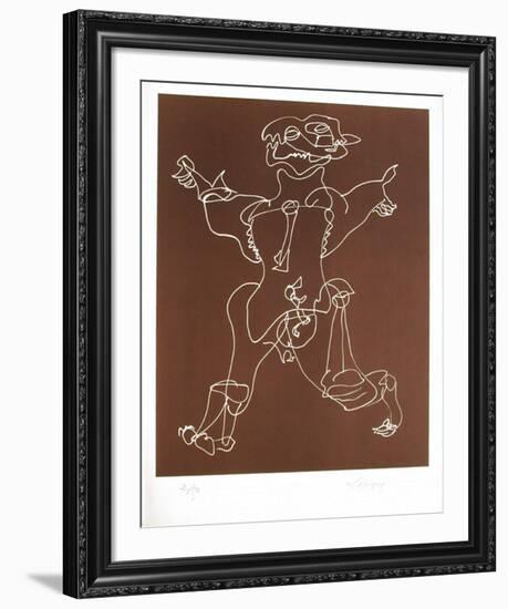 Portraits X : Solitude-Charles Lapicque-Framed Limited Edition