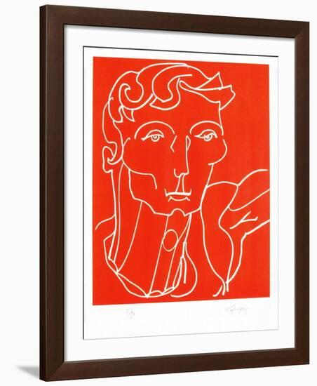 Portraits X : Spartacus-Charles Lapicque-Framed Limited Edition