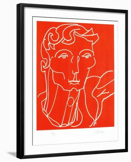 Portraits X : Spartacus-Charles Lapicque-Framed Limited Edition