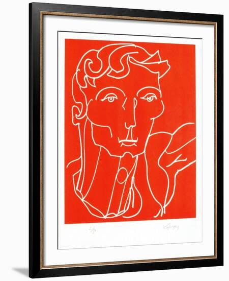 Portraits X : Spartacus-Charles Lapicque-Framed Limited Edition