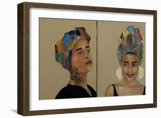 Portraits-Susan Adams-Framed Giclee Print