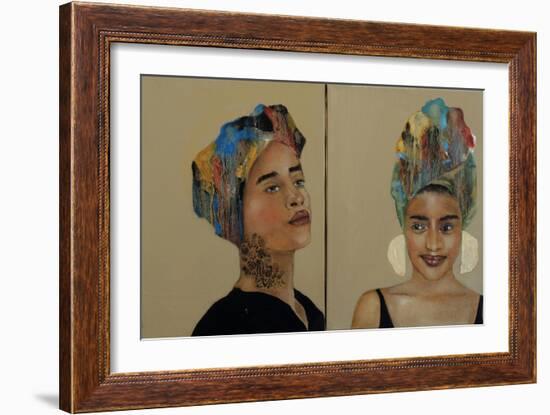 Portraits-Susan Adams-Framed Giclee Print