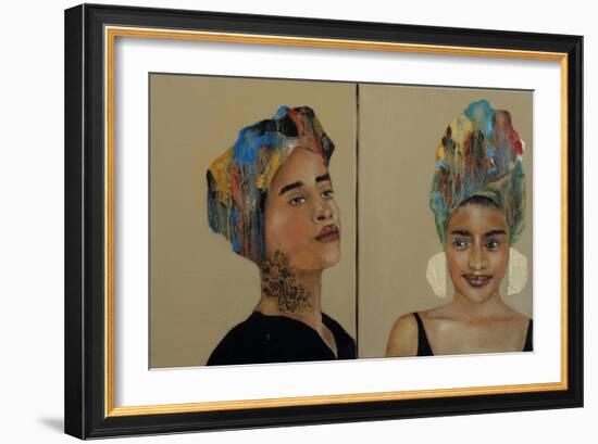 Portraits-Susan Adams-Framed Giclee Print